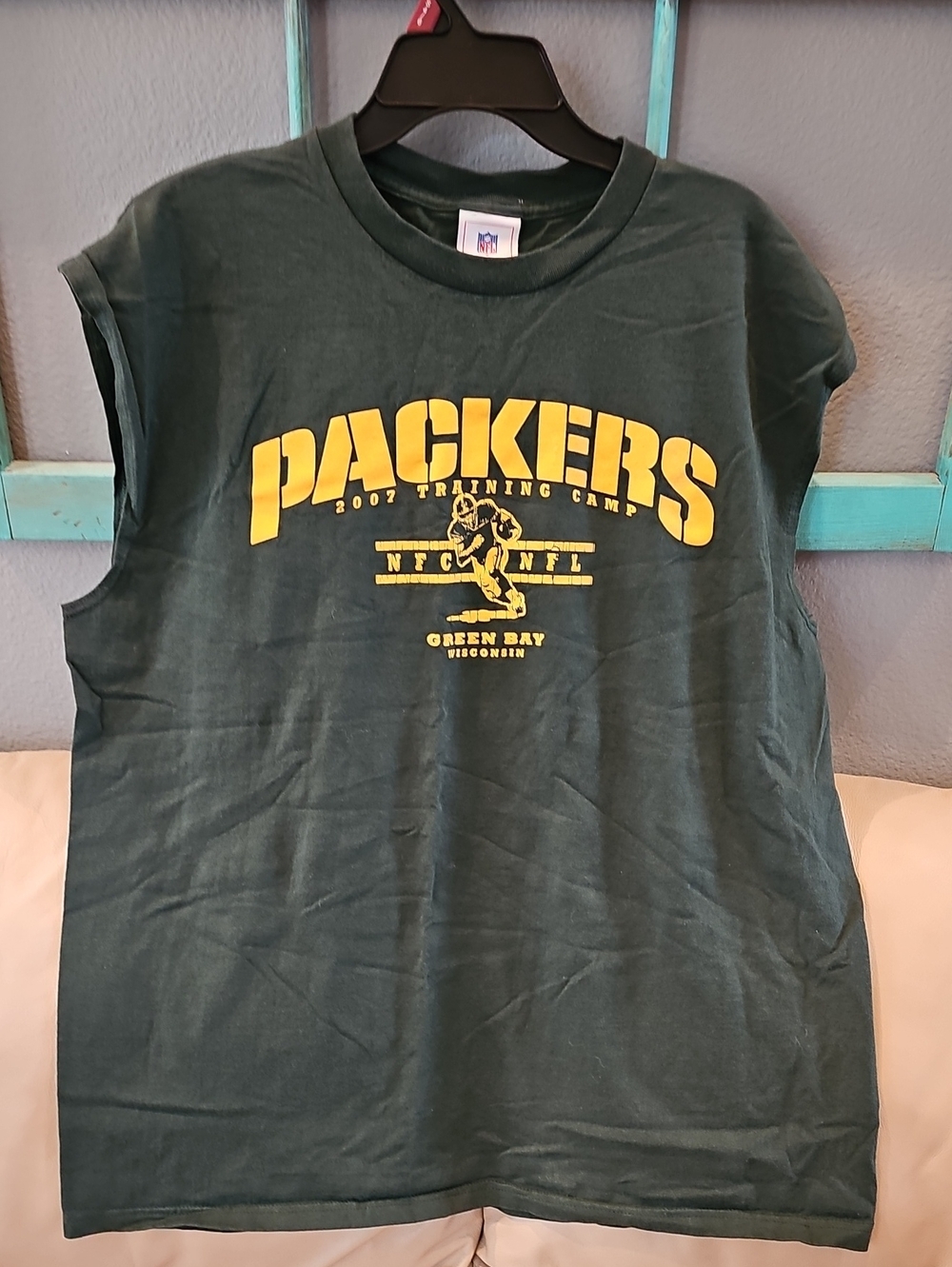 NFL Dark Green Tee with Yellow Lettering